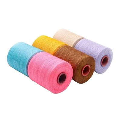 Weaving Kangfa 0,8MM 100% Polyester Wachsfaden für Leder 210D/16 Flachwachsfaden