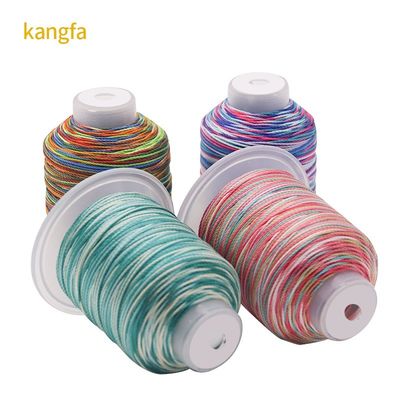 Hochtemperaturbeständig 100G Gewicht 15 Schichten Regenbogen Gewebe Handwerk Polyester-Garn