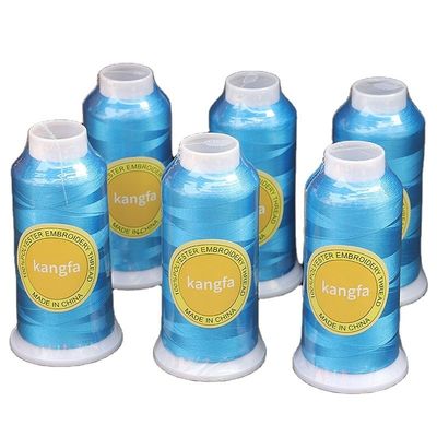 100% Polyester 120d 2 5000y Stickfaden für die Produktion von Häkelmaschinen