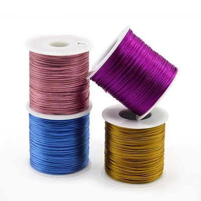 1 mm, 1,5 mm, 2 mm Nylon-String-Schnur Gewebte Handwerksstring für chinesische Knoten-Tassel-Zubehör