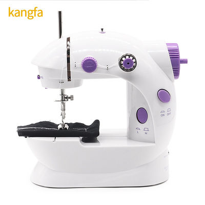 Einfache Handhabung Nähmaschine Mini Portable Haushalt mit Nachtlicht und Fußpedal