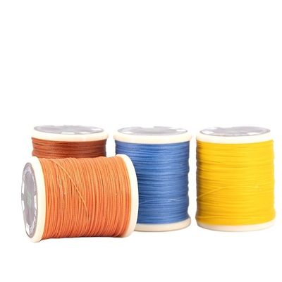 Handnähen 30g Ein Rollen rundes Wachsgarn für DIY Lederhandwerk 0,55MM Polyester