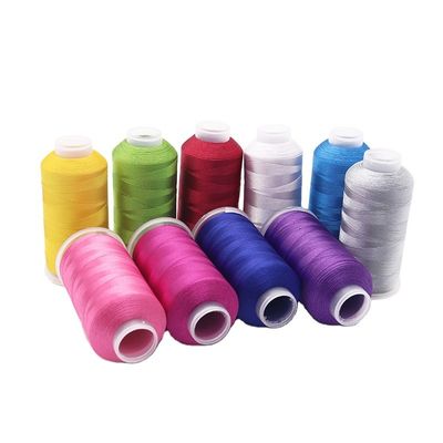 OEM ODM 120/2 4000yard 100% Polyester Stickfaden für hochtemperaturbeständig