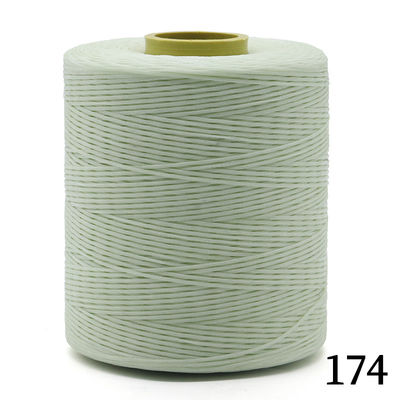 Weaving Kangfa 0,8MM 100% Polyester Wachsfaden für Leder 210D/16 Flachwachsfaden