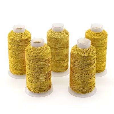 DIY Metallgarn Verpassen Sie nicht unseren hochfesten Gold-Seiden-Embroider-Faden