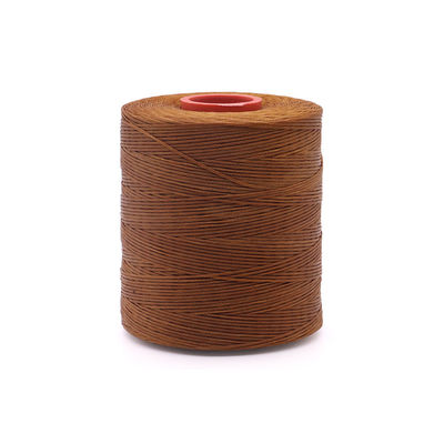 100% Polyester Flachgeflechtes Nähgarn für Leder Geflechtes Wachsgarn 240 Farben