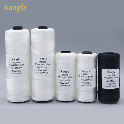 Hochfeste gefärbte durchsichtige Hilo-Nylon-Häkelgewebe 210d/12ply für Quilting-Matratze