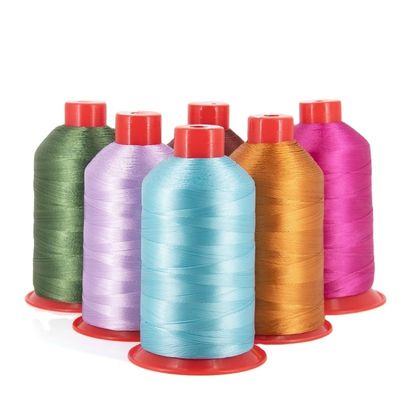 V-92 16oz. 6000Y Weiß UV-Bindung Polyester-Garn für Filament Garne Typ und Ring Twist