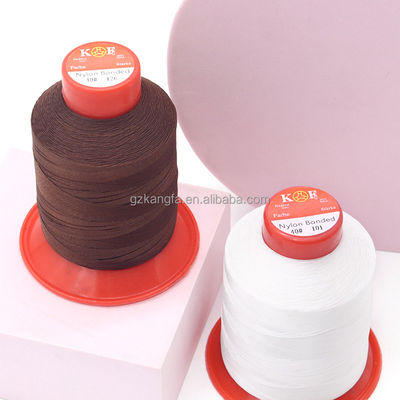 240 Farben Kangfa Hochfestigkeit Nylon 210d/3 Nylon 66 Bindfaden Nylon gebundene Nähfaden