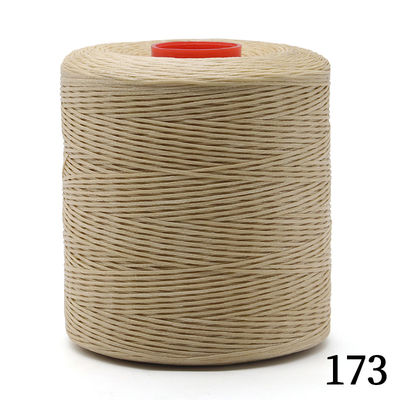 Flachgewachster Nähfaden 0,8 mm 210D MERZERIZED Garn Count für Handwerkszeug Nähen