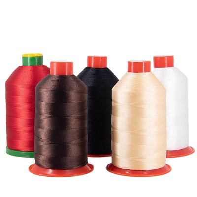420D Nylon-gebundenes Nähgarn für den Innenraum von Fahrzeugen mit geringer Schrumpfung Gewicht g/Kugel 0.45