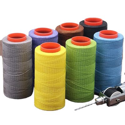150D Wachs-Buchbindfaden für Anfänger Leder Handwerk DIY Taschen Ring verdreht