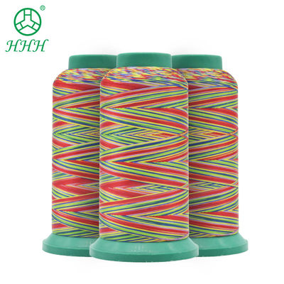 Farbenfrohe Polyester-Nähtfaden mit hoher Festigkeit für Kangfa Industrial
