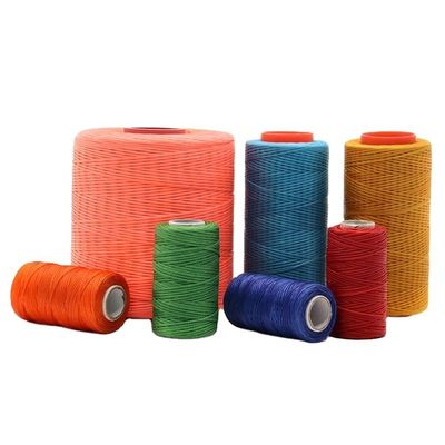 Handwerkswerkzeug 400G Gewicht 0,8mm 210D Flach gewachster Nähfaden zum Handsticken