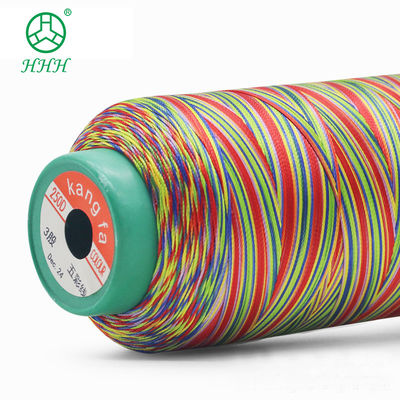 Farbenfrohe Polyester-Nähtfaden mit hoher Festigkeit für Kangfa Industrial