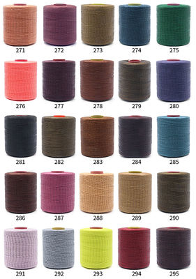 Handwerkswerkzeug 400G Gewicht 0,8mm 210D Flach gewachster Nähfaden zum Handsticken