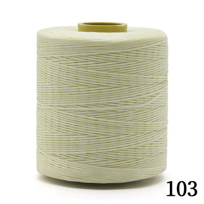 Handwerkswerkzeug 400G Gewicht 0,8mm 210D Flach gewachster Nähfaden zum Handsticken