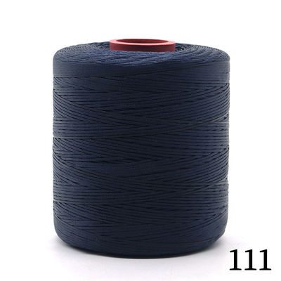 Handwerkswerkzeug 400G Gewicht 0,8mm 210D Flach gewachster Nähfaden zum Handsticken