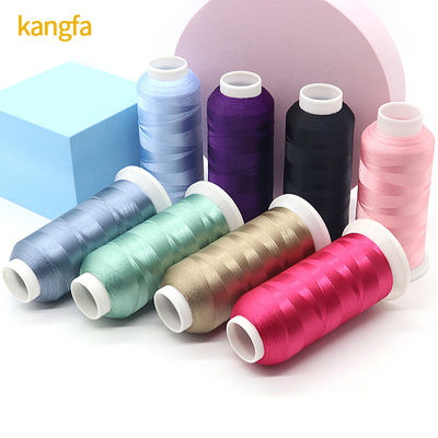 Transparentes Kegelmaterial 720 Farben 120D/2 Maschinenstickdraht 4000y für Bekleidung