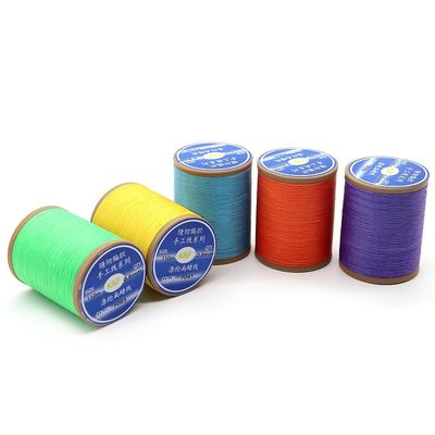 150D/16 Handgefertigtes Leder Nähwaschfaden Polyester Geflechtes Seil für Armbänder Dekorieren