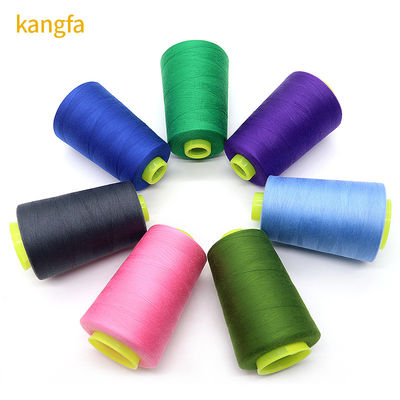 Hochtemperaturbeständig 40/2 5000Y Polyester Nähgarne 100% Spund Polyestergarne