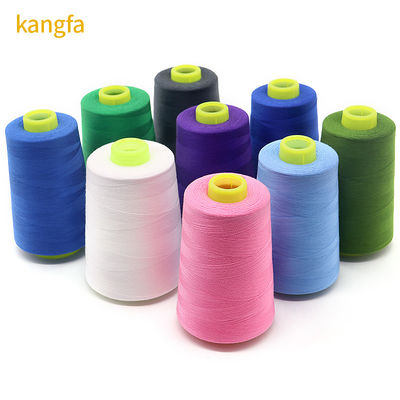 Hochtemperaturbeständig 40/2 5000Y Polyester Nähgarne 100% Spund Polyestergarne