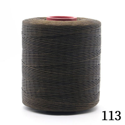 Ausgezeichnet 1 Spool 700y 1mm Flach Nähen Grobe Zöpfe Wachsgetriebe Für Lederhandwerk Reparatur
