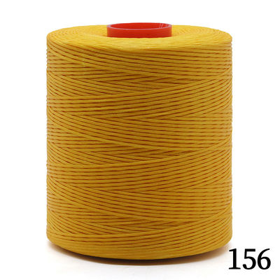 Muster gefärbt 0,8 mm Hohe Festigkeit Wachsgarn für Armbänder 100% Polyester Wachsgarn