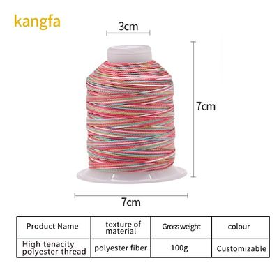 Hochfester Polyester-Nähtfaden 0,8 mm 1 mm für starkes und langlebiges Nylonmaterial
