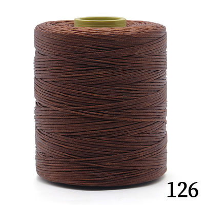 240 Farben 400g Polyester Wachs gebundene Geflechtete Fäden für Leder Nähfäden 420D/16