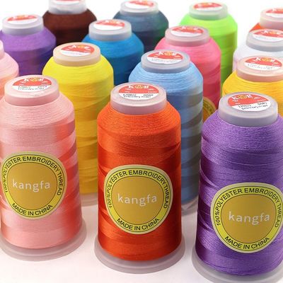 Durchsichtige Kegel 720 Farben 120D/2 Maschinenschmiedegarn 4000y mit hoher Festigkeit