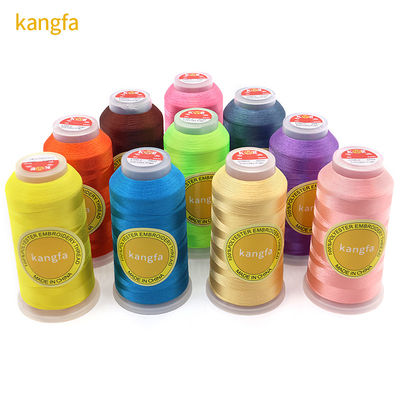 Durchsichtige Kegel 720 Farben 120D/2 Maschinenschmiedegarn 4000y mit hoher Festigkeit