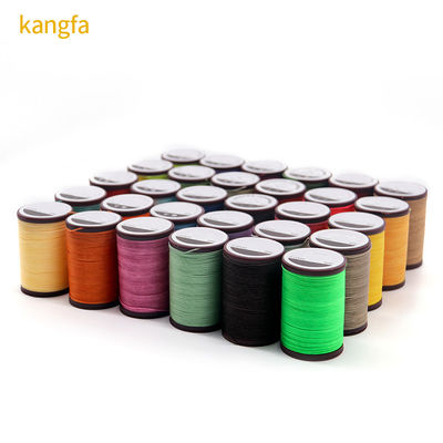 36 g 0,55 mm hochfeste gezackte Nähgarne für Leder 80 m Polyester rundes Wachsgarn