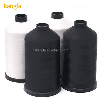 Hohe Festigkeit 100% Polyester V69 210D/3 Nähgarne für TEX70 gebundenes Langgarn