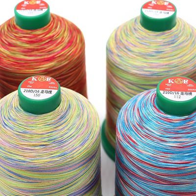 400 g pro Rolle 2 mm geflochtenes Garn 420D/16 nicht gewachstes Polyestergarn für Schuhnähen