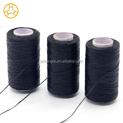 100% Polyester Flat Waxed Thread für Kangfa Wasserdicht 0,8 mm 1 mm Polyester Leder 50m