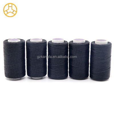 100% Polyester Flat Waxed Thread für Kangfa Wasserdicht 0,8 mm 1 mm Polyester Leder 50m