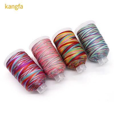 15PLY 250g 40 Farben Mehrfarbiges Geflecht Polyestergarn für Gewebe
