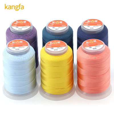 100% Chemikalienbeständiges Nähgarn aus Polyester für Leder