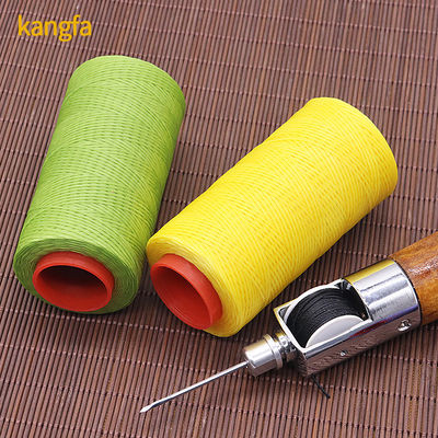 200m 0,8mm flache Wachsgarne für Leder 100% Polyester Muster Wachsgarne Anzahl 250D/16