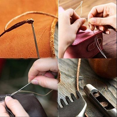 250D/16 Flat Waxed Thread für das Nähen von Leder Polyester Wax Bonded Braided Thread