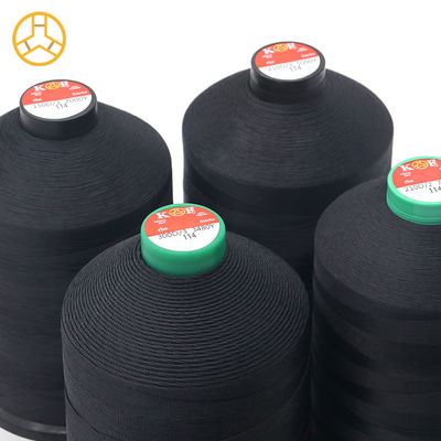 100% Polyester Schwarz 210D/3 Nylon-Garn für Quilting und Matratze Super 450g