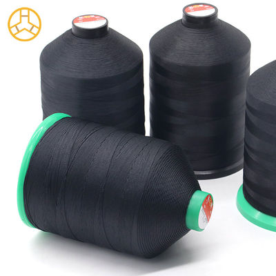 100% Polyester Schwarz 210D/3 Nylon-Garn für Quilting und Matratze Super 450g