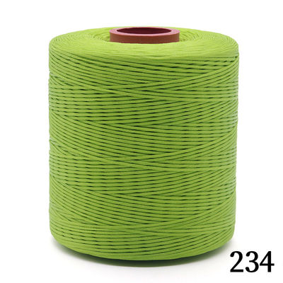210D/16 Polyester Nähgarne Hand genähtes Leder Wachsgarn 0,8 mm 1 mm 240 Farben