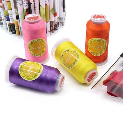 5000m 160g Mercerized Stickfaden für die Stickmaschine 150D/2 100% Polyester
