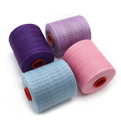Kangfa 0,8 mm 1 mm Polyester Handgewirkt Gewirkt Wachsgetränk Hohe Festigkeit für Lederwaren