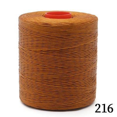 Kangfa 0,8 mm 1,0 mm Polyester Wachs-Nähtgarne für Lederherstellung und Reparatur 680m