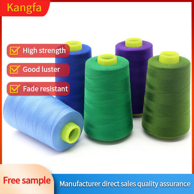 Nähgarne aus Polyester für die Maschinenhandwerksausstattung und 100% Polyestergarne aus gesponnenem Polyester
