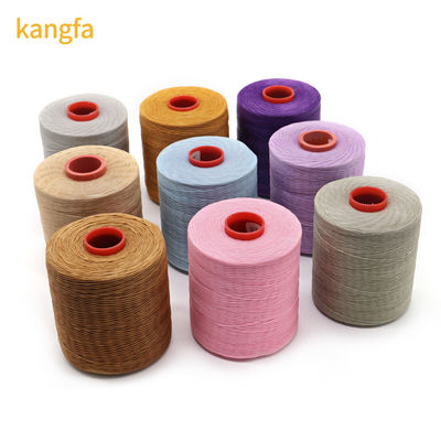 Kangfa Poly Flat Waxed Thread 0,8 mm 1 mm verschiedene Farben für Lederzubehör