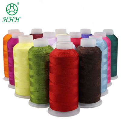 MERCERIZED 5000m 150D/2 100% Polyester-Garn für die Stickmaschine gefärbt Farbe 160g